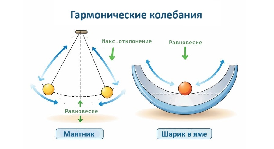 Схема маятника
